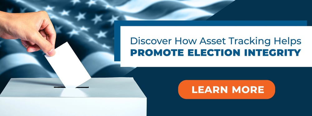 How can you guarantee election integrity with asset tracking?