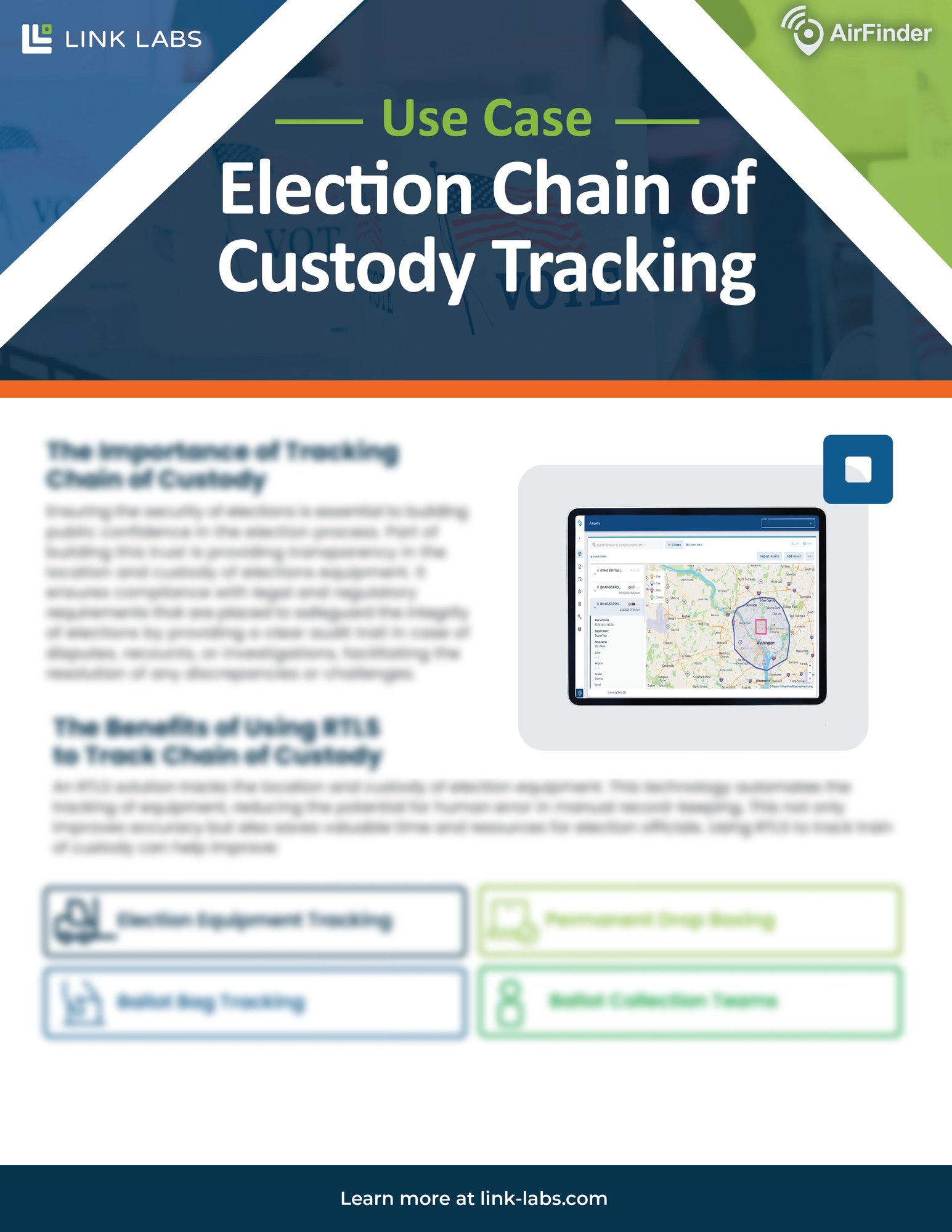 Election Chain of Custody Tracking Use Case Brief
