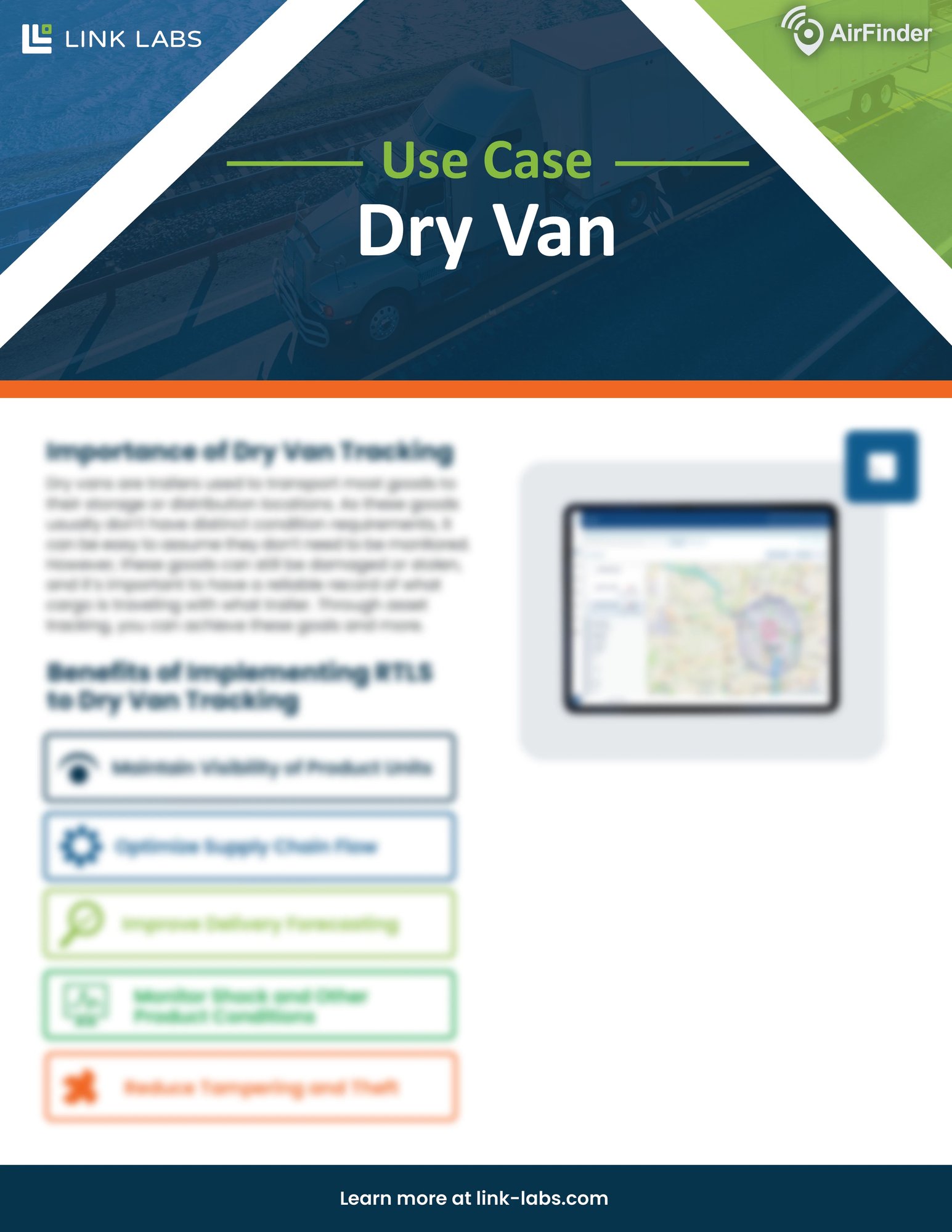 Dry Van Tracking