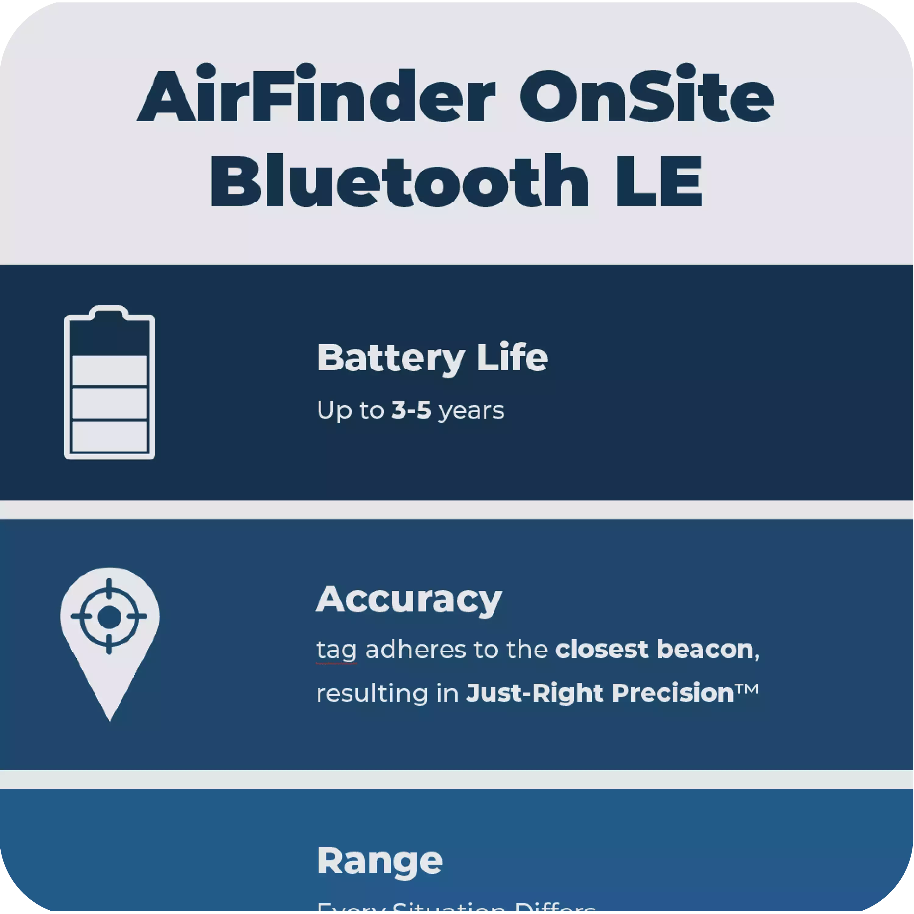 AirFinder OnSite Bluetooth LE_Stats_Handout