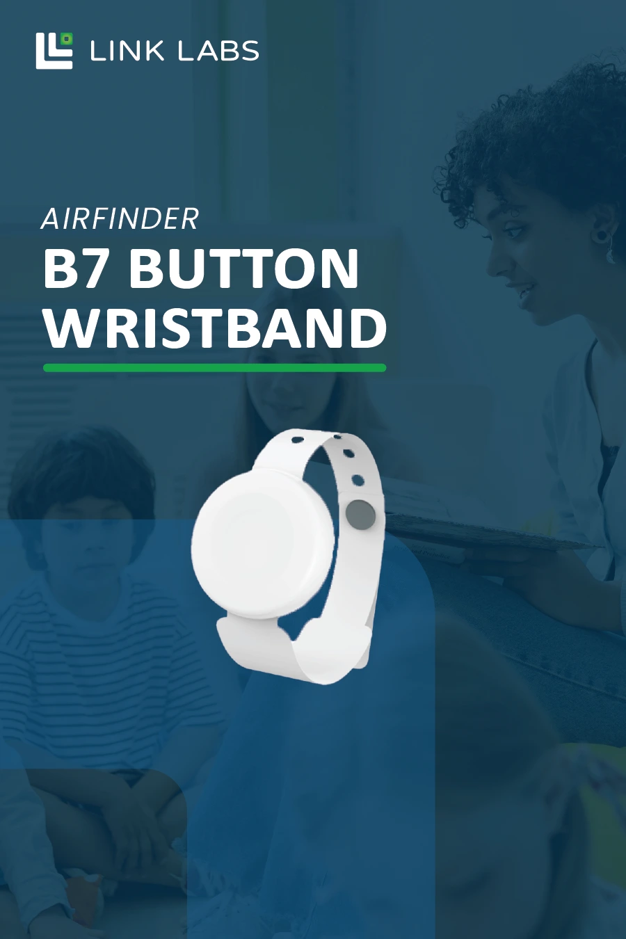 B7 Button Wristband