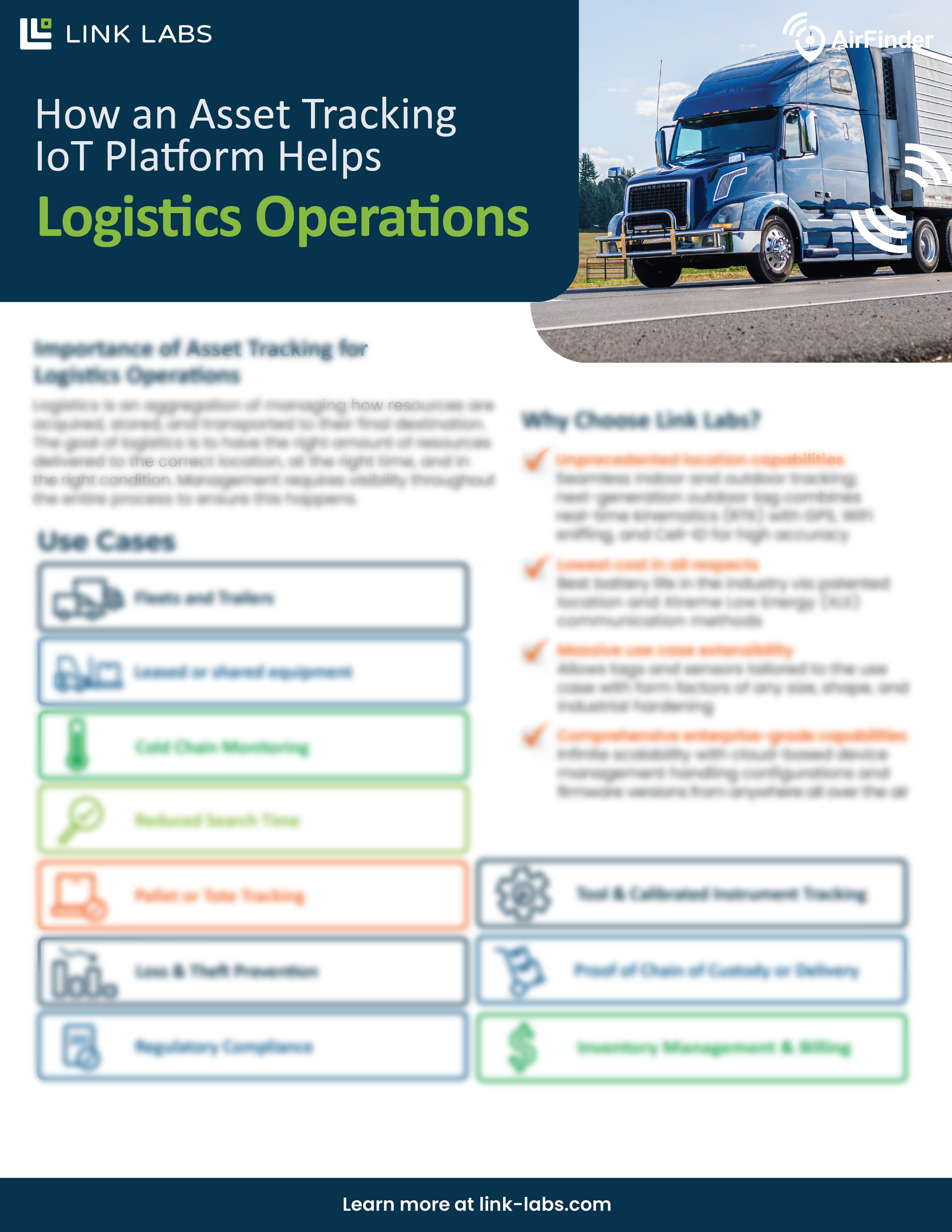 Logistics Industry Brief