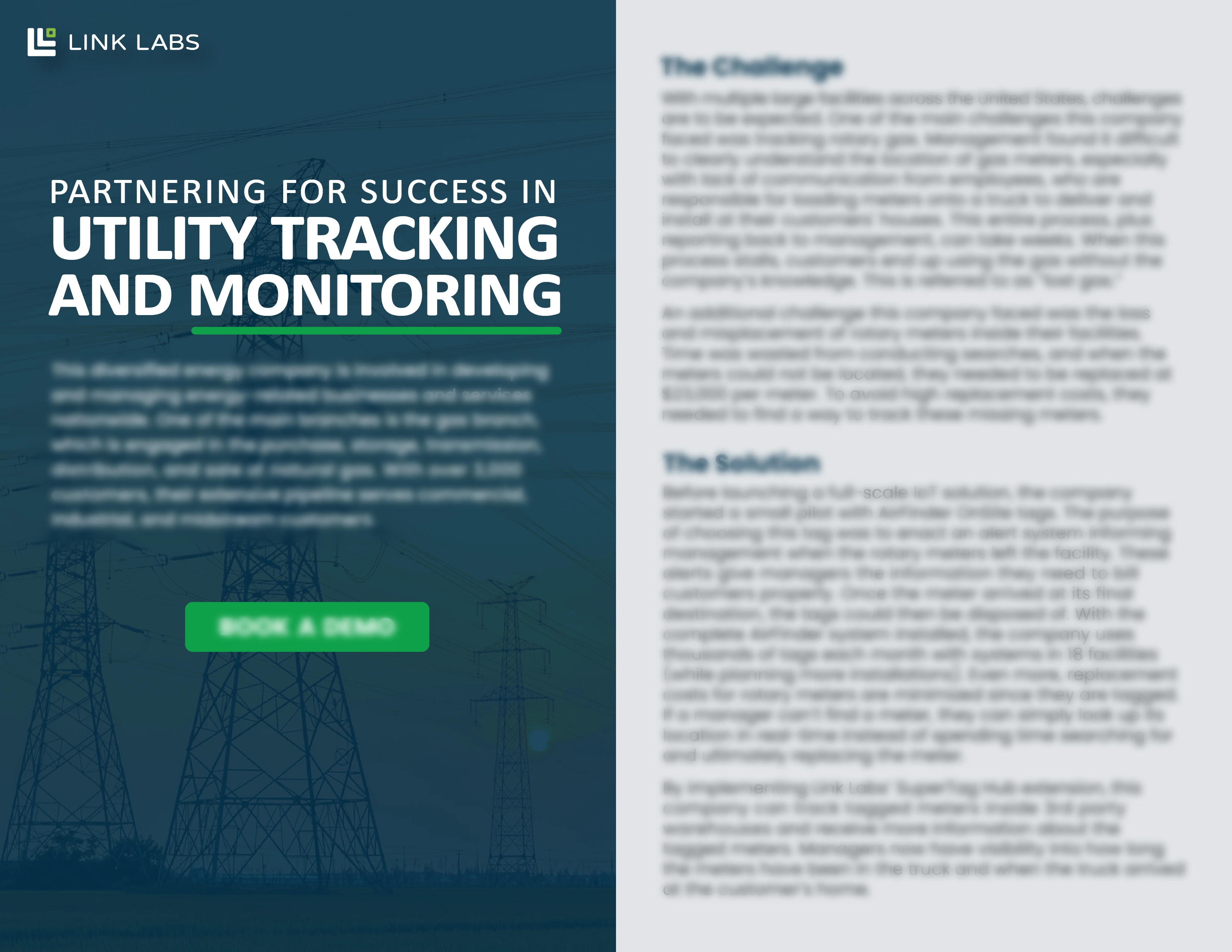 Utility tracking and monitoring
