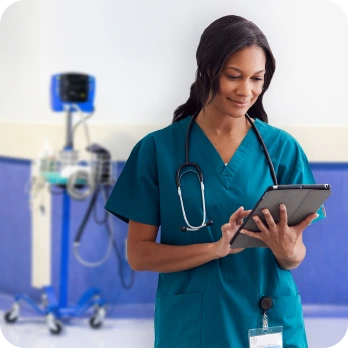 How does asset monitoring benefit healthcare facilities?