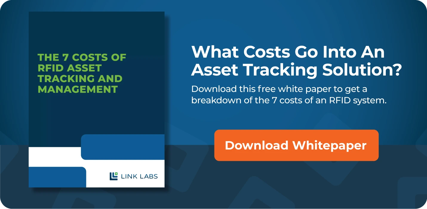 Find out the 7 costs for RFID equipment tracking in this free white paper!